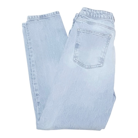 016 Zara Hi-Rise 6 Women Blue Boyfriend Jeans - Picture 4 of 5